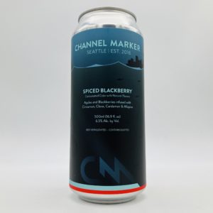 Channel Marker Spiced Blackberry Cider Can - Bottleworks