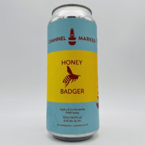 Channel Marker Honey Badger Cyser Can - Bottleworks