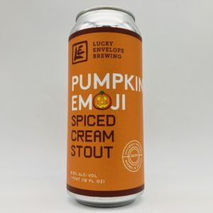 Lucky Envelope Pumpkin Emoji Spiced Cream Stout Can - Bottleworks