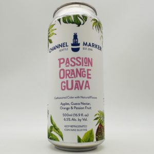 Channel Marker Passion Orange Guava Cider Can - Bottleworks