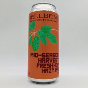 Hellbent Mid-Season Harvest Fresh Hop Hazy IPA Can - Bottleworks