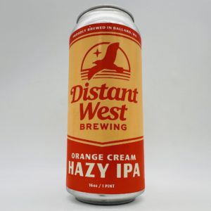 Distant West Orange Cream Hazy IPA Can - Bottleworks