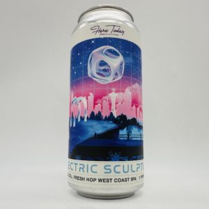 Here Today Electric Sculpture Fresh Hop West Coast IPA Can - Bottleworks